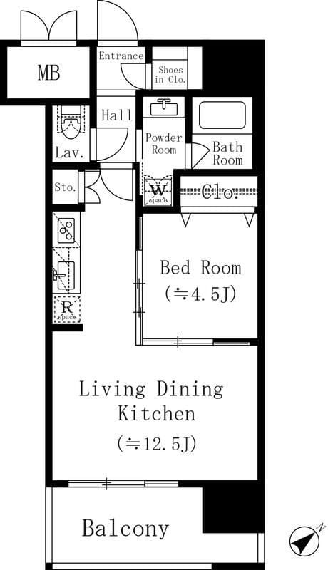 堀之内マンション 502