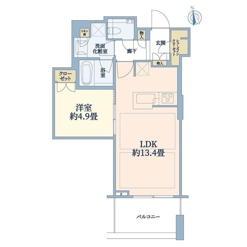 富久クロスコンフォートタワー 406