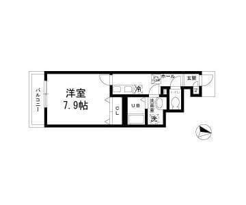 セノーテ大泉学園B棟 103 間取り図