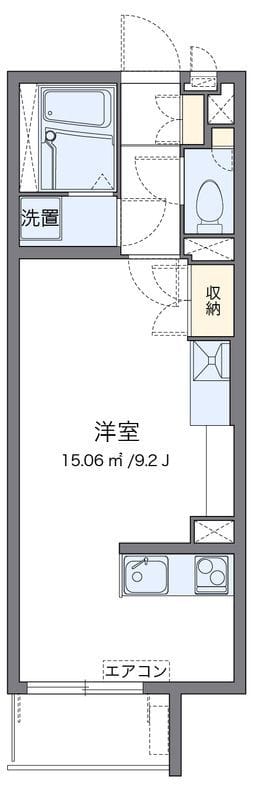 レオネクストスア 302 間取り図