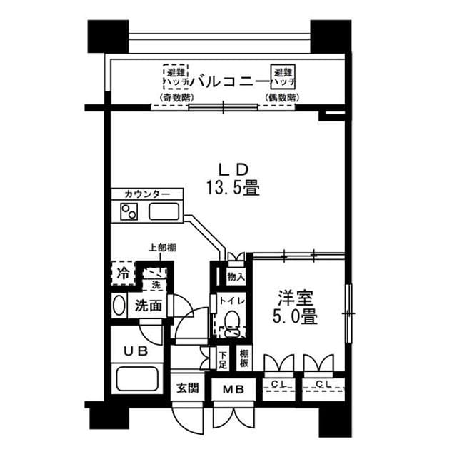 レジディア錦糸町 1006