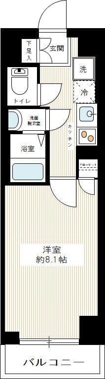 GENOVIA練馬高野台skyrun 302 間取り図