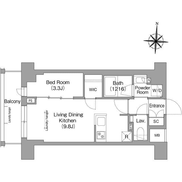 ウエリスアーバン住吉WEST 0704