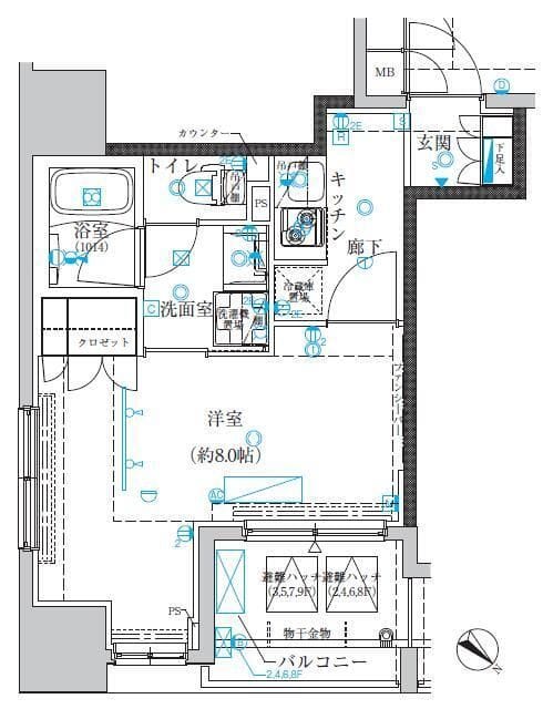 クレイシア日本橋水天宮前 403