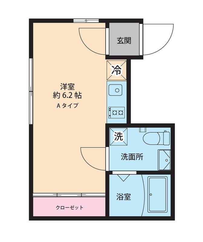 En Casa 久が原(エンカーサ久が原) 101 間取り図
