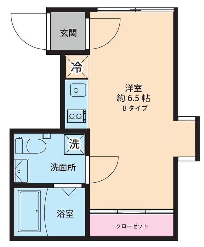 En Casa 久が原(エンカーサ久が原) 102 間取り図