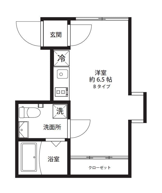 En Casa 久が原(エンカーサ久が原) 302 間取り図