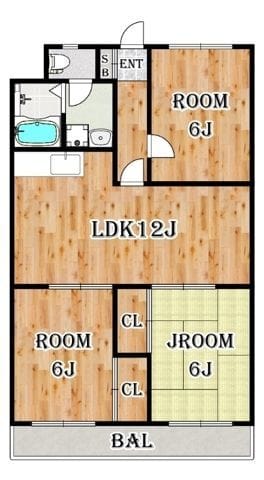 リアライズ新松戸 407 間取り図