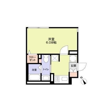 The Residence Ichigayadaimachi 103 間取り図