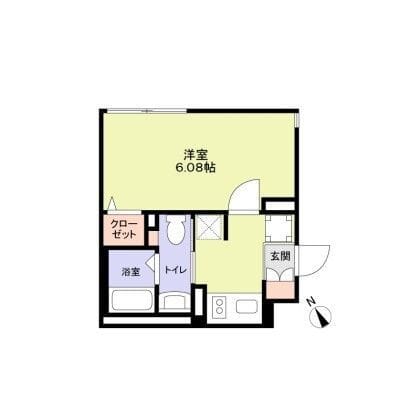 The Residence Ichigayadaimachi 203 間取り図