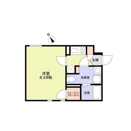 The Residence Ichigayadaimachi 304 間取り図