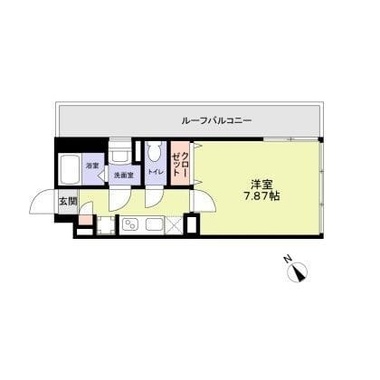 The Residence Ichigayadaimachi 402 間取り図