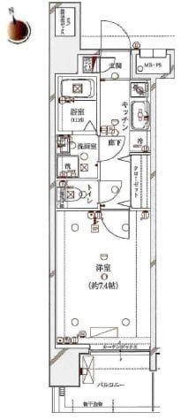 DUARES早稲田 1101