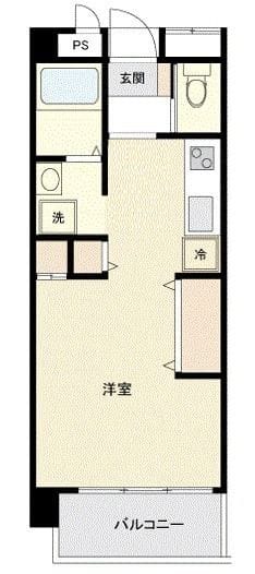 エクセレンツ青砥 303 間取り図