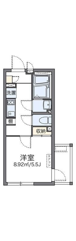 レオネクストET大森 101 間取り図