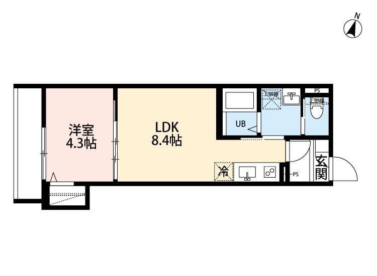 robot home 金町(ロボットホームカナマチ) 101 間取り図