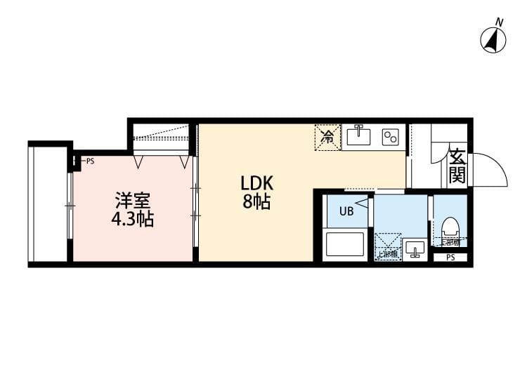 robot home 金町(ロボットホームカナマチ) 302 間取り図
