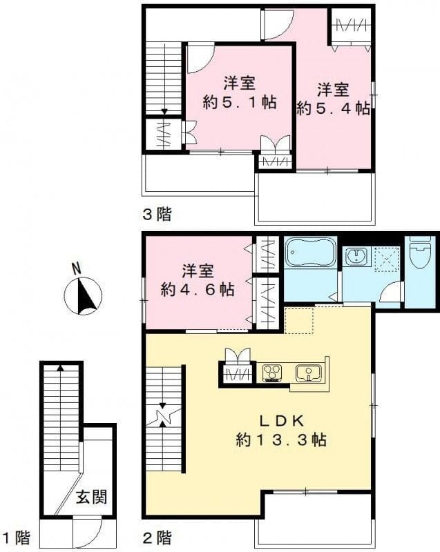 トワボヌール (ZEH) 201 間取り図