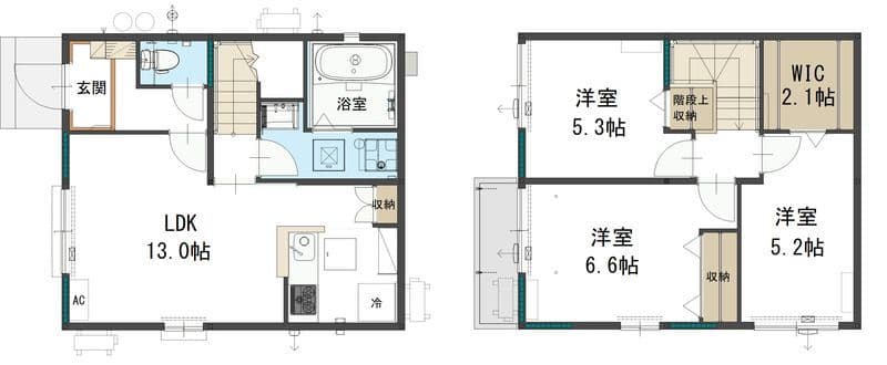 和光市新倉戸建B棟の写真