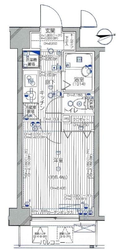ラグジュアリーアパートメントデュオ神楽坂 504