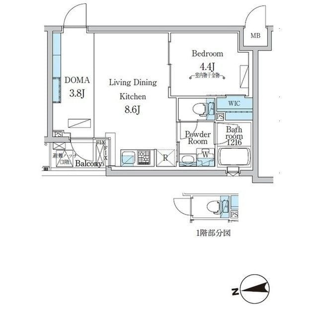 デュオフラッツ千歳船橋 403