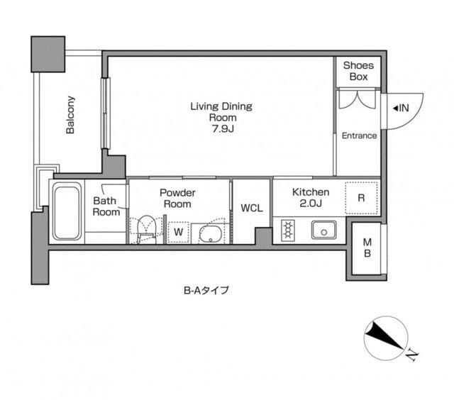 レジディアタワー中目黒 0205