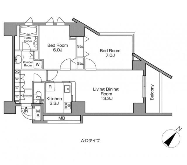 レジディアタワー中目黒 1103