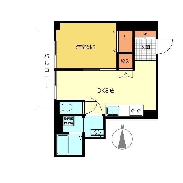 高円寺サマリヤマンション 0307 間取り図