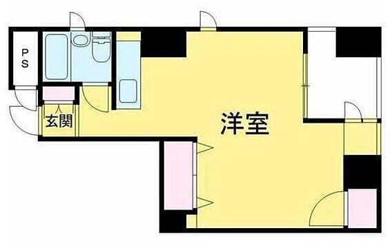 K2ビル 801 間取り図