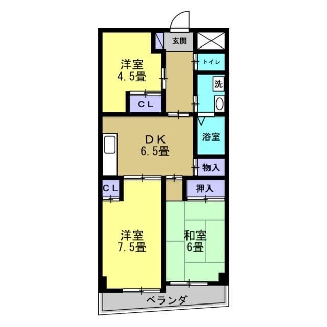 リアライズ葛西駅前Ⅰ 503 間取り図