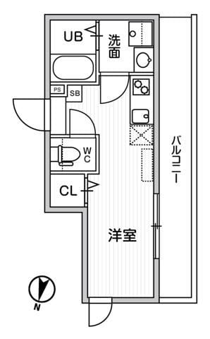 T's Cuore横濱元町 101 間取り図