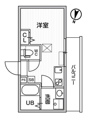 T's Cuore横濱元町 102 間取り図