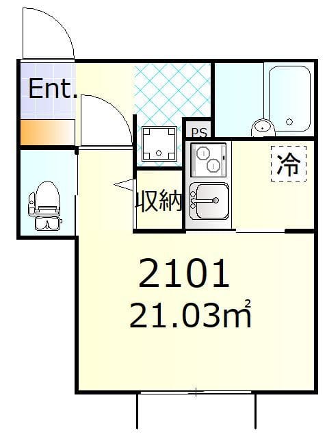 フリージア西小山 2101