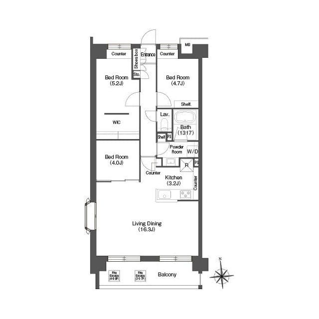コンフォリア高島平 1-206