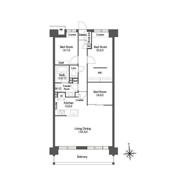 コンフォリア高島平 1-703