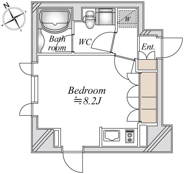 La Douceur浅草橋 1106