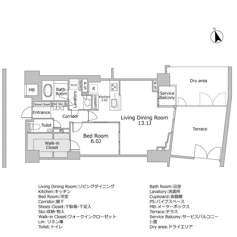 ディアナガーデン西麻布 001