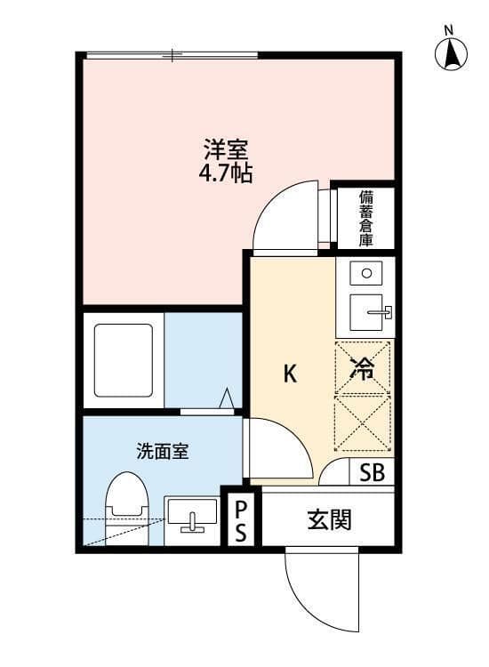 Ciel Kamikitazawa 203 間取り図