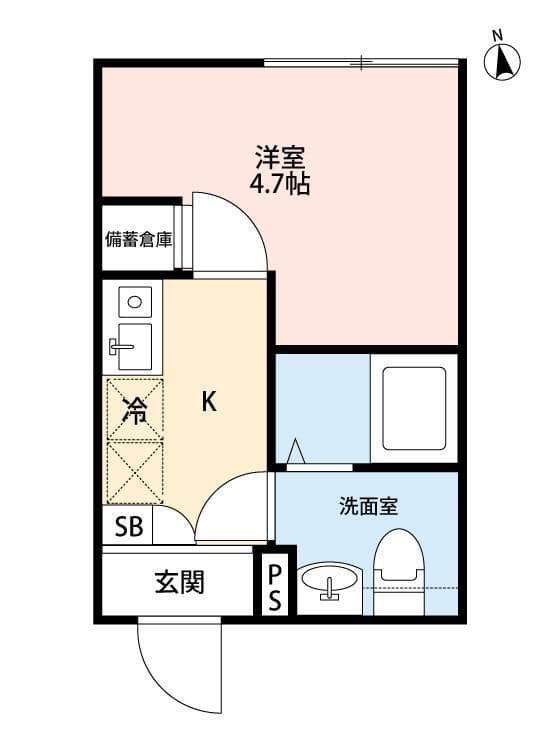 Ciel Kamikitazawa 204 間取り図