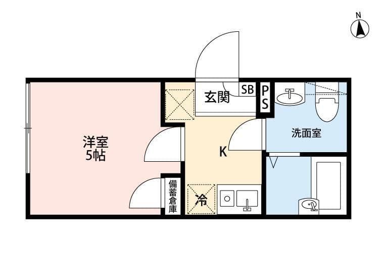 Ciel Kamikitazawa 301 間取り図