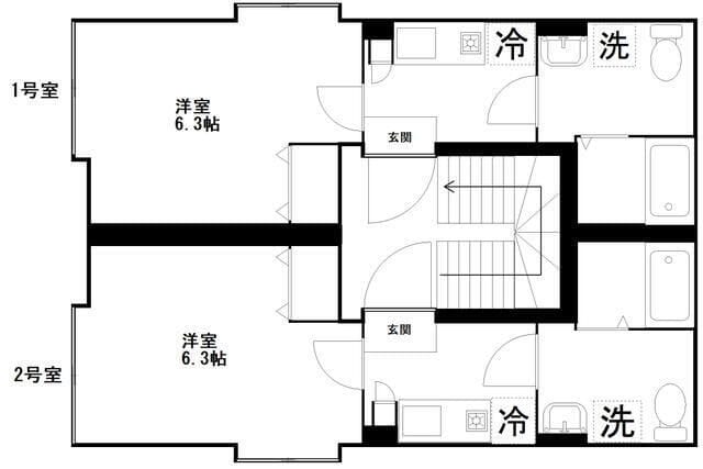 SUI浅草 301 間取り図