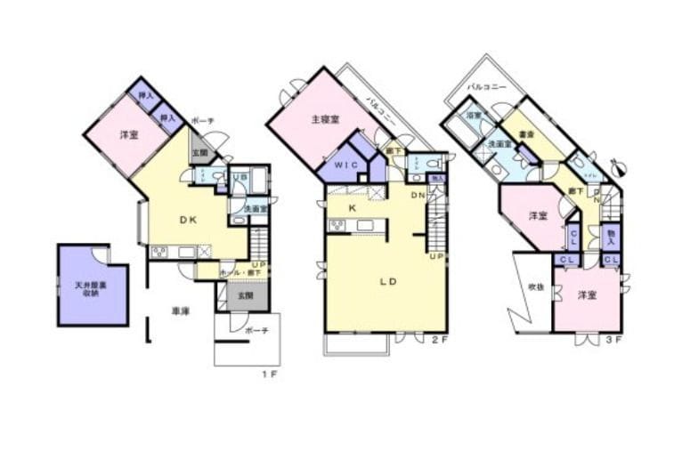 青葉台1丁目戸建て 0 間取り図