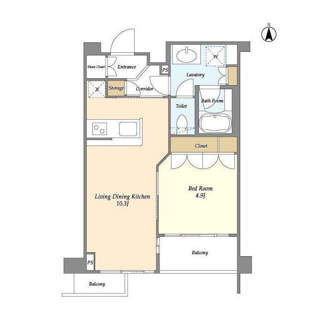 オーキッドレジデンス神楽坂 202