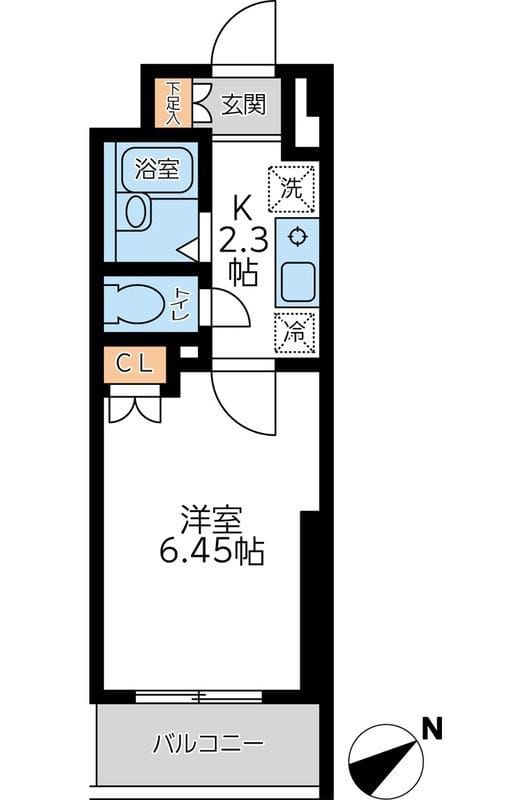 ラクラス杉並方南町 0307 間取り図