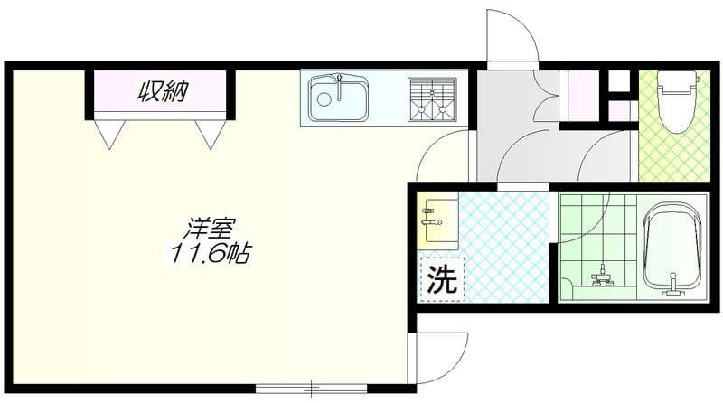 エスタジオ荻窪 307 間取り図