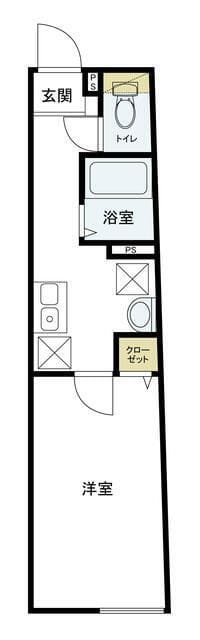 Axia千歳烏山 101 間取り図