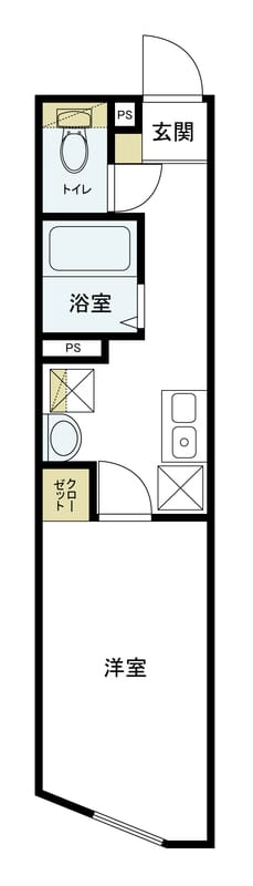 Axia千歳烏山 302 間取り図