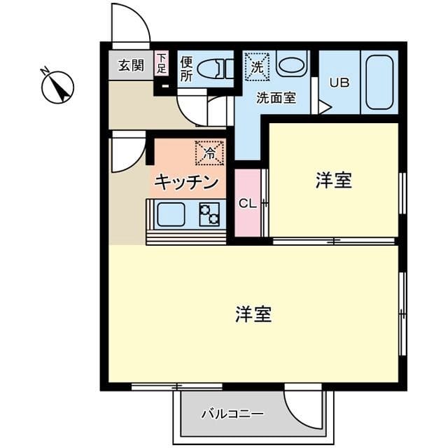 THE CLASS Grand Residence 301 間取り図