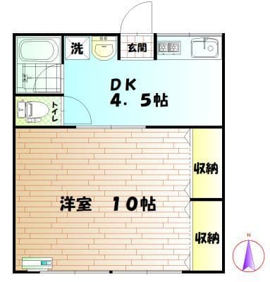 アークタウン 103 間取り図