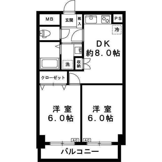 アソシエール千川 206
